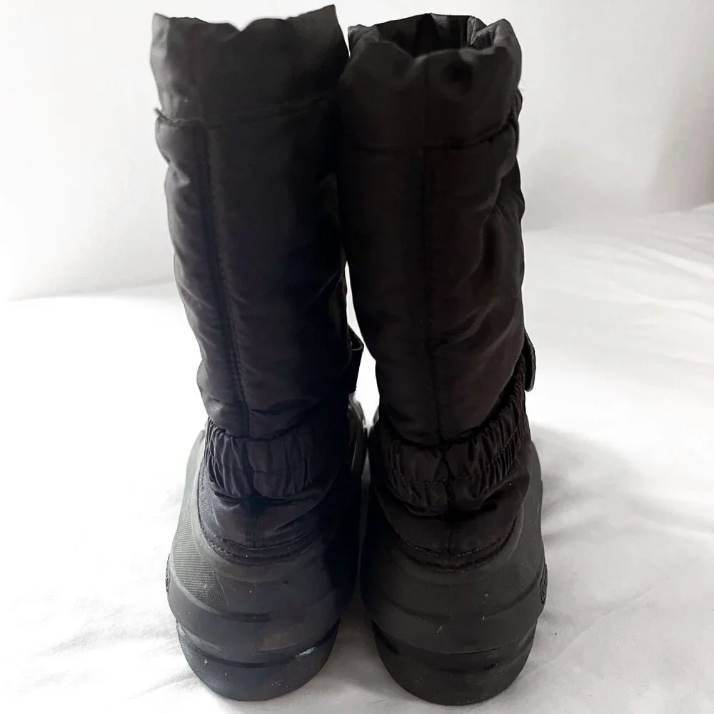 Sorel Childrens Flurry Blue Black Sz 6